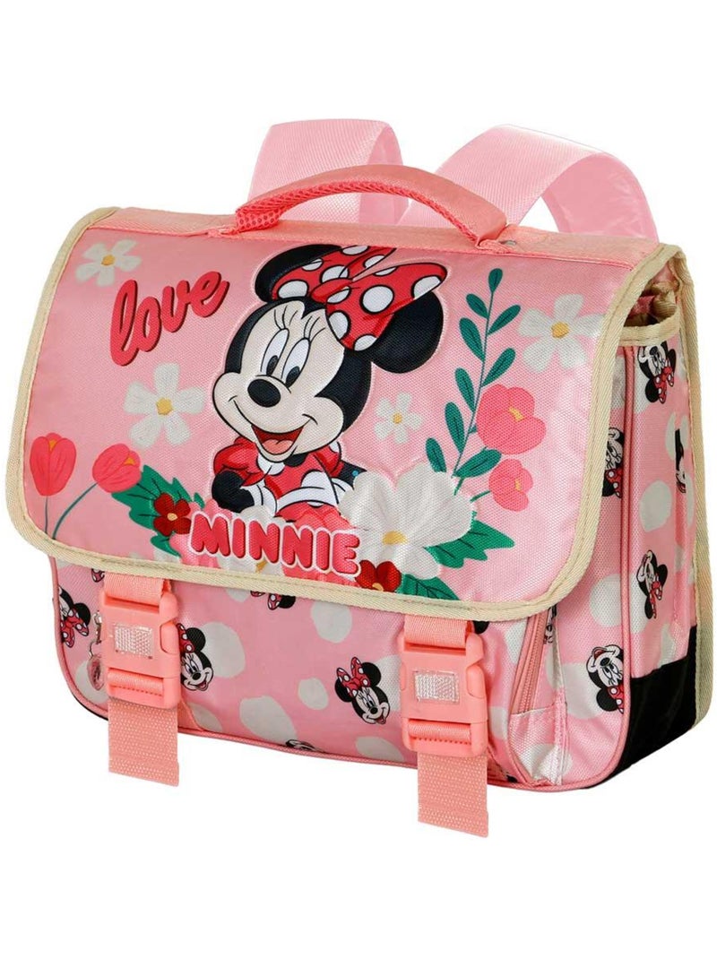 Cartable 2.0 - Disney Minnie Mouse Garden - Rose - Taille Unique Rose - Kiabi