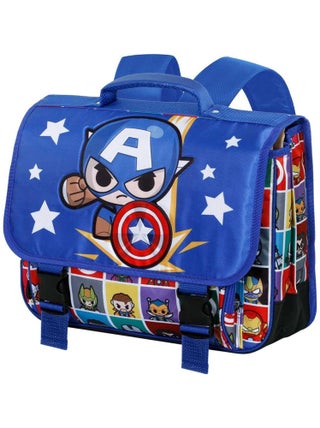 Cartable 2.0 - Marvel Captain America Punch - Bleu - Taille Unique