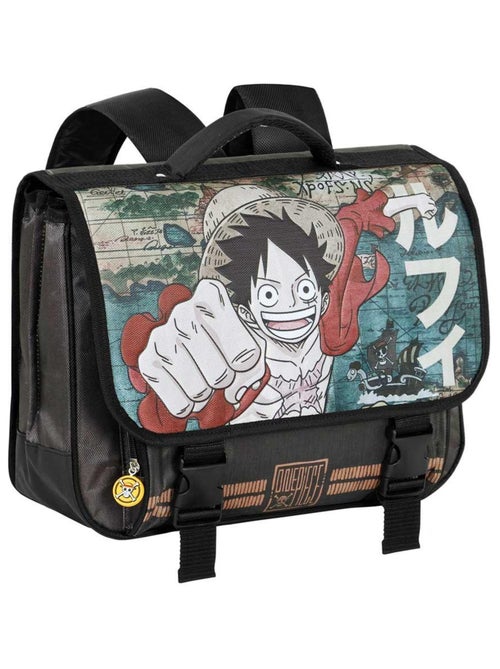 Cartable 2.0 - One Piece Map - Brun - Taille Unique - Kiabi