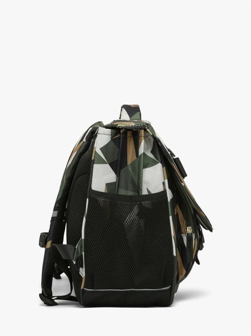 Cartable 3 Compartiments Futur Cameleon Polyester Recycle - Kiabi Cartable 3 Compartiments Futur Cameleon Polyester Recycle - Kiabi
