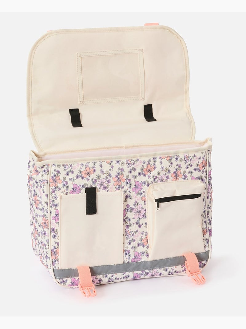 Cartable 34 Rip Curl Satchel Blanc Rose clair - Kiabi