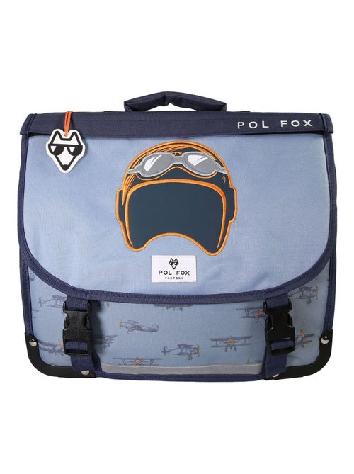 Cartable 35 cm POL FOX AIRPLANE - Kiabi