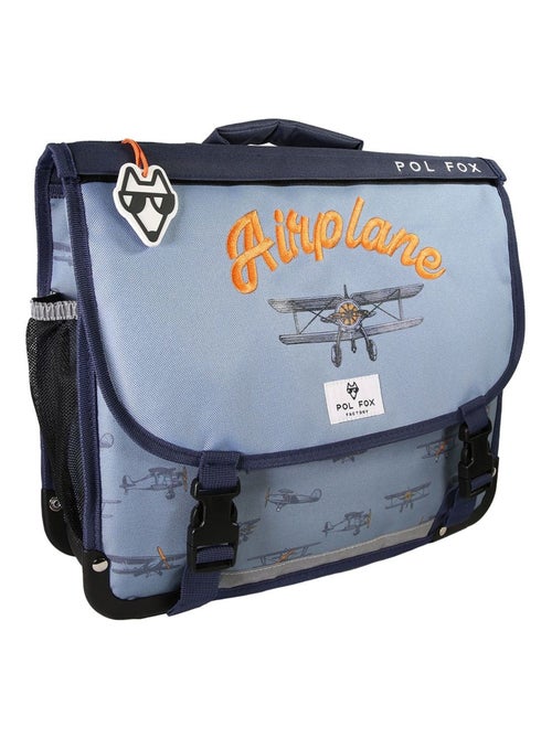 Cartable 35 cm POL FOX AIRPLANE - Kiabi