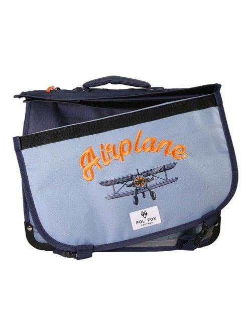Cartable 35 cm POL FOX AIRPLANE - Kiabi