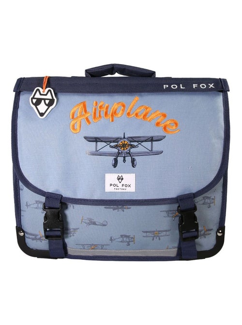 Cartable 35 cm POL FOX AIRPLANE - Kiabi