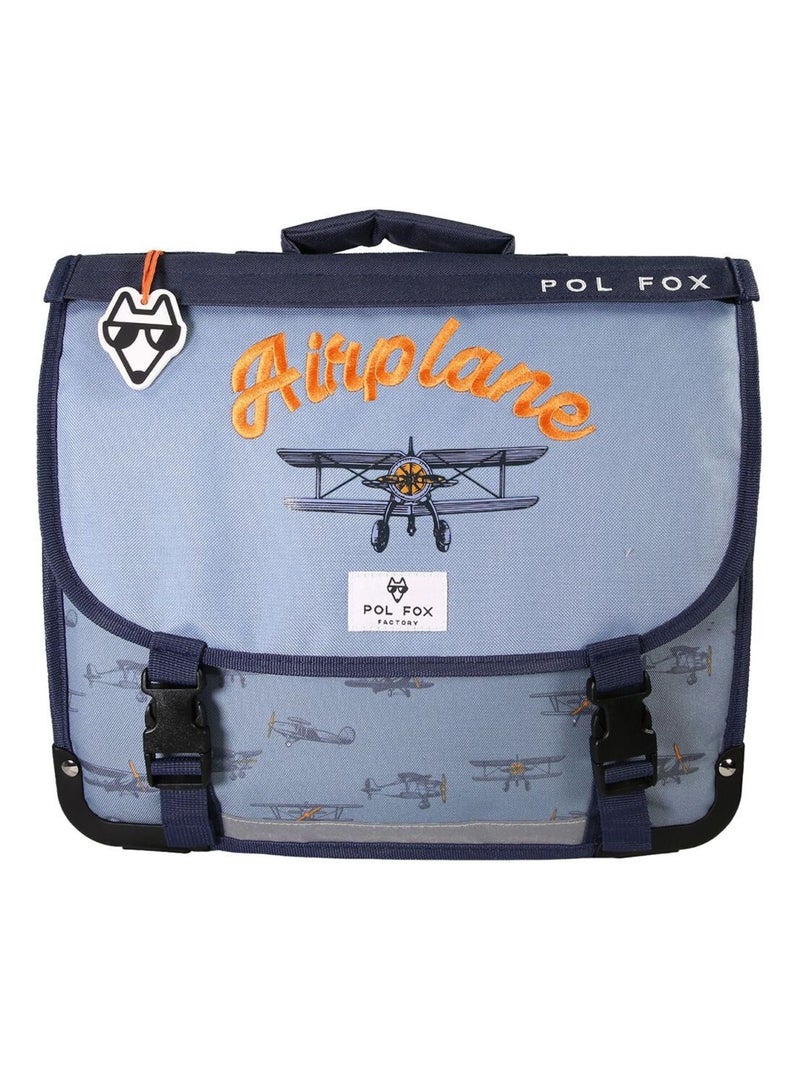 Cartable 35 cm POL FOX AIRPLANE Multicolore - Kiabi