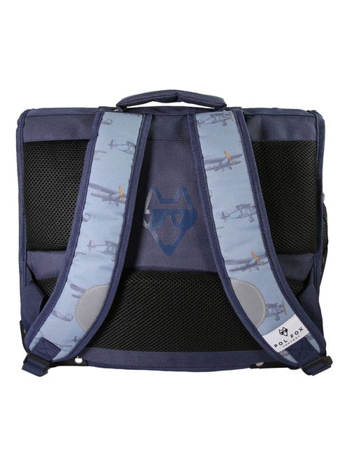 Cartable 35 cm POL FOX AIRPLANE - Kiabi