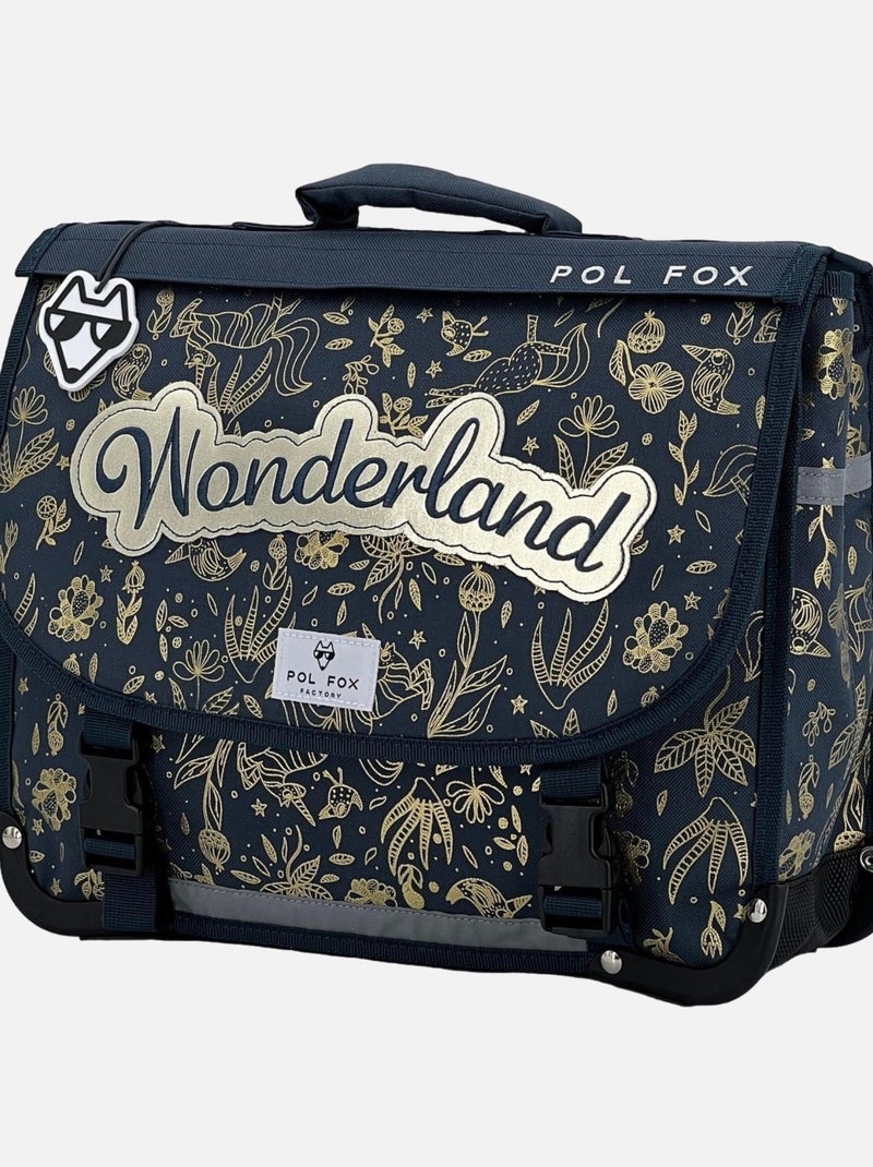 Cartable 35 cm POL FOX WONDERLAND Bleu cobalt - Kiabi