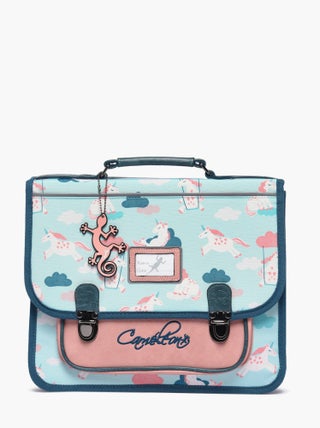 Cartable 35cm Retro Caméléon 2 compartiments - CP