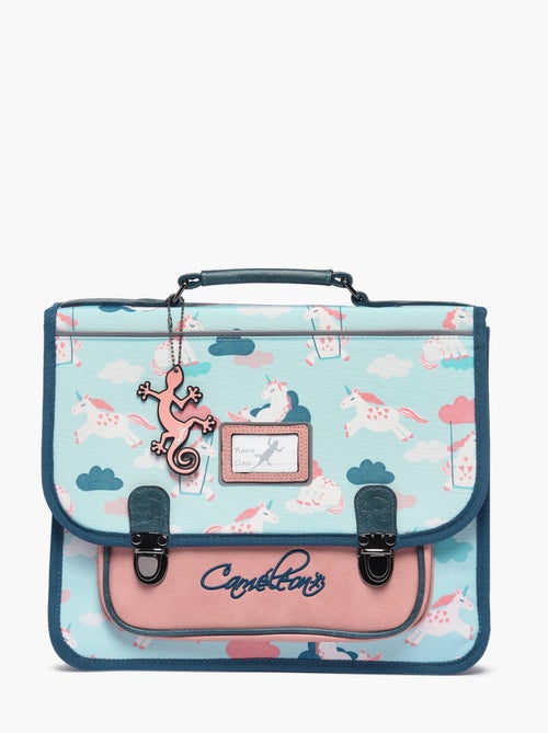 Cartable 35cm Retro Caméléon 2 compartiments - CP - Kiabi