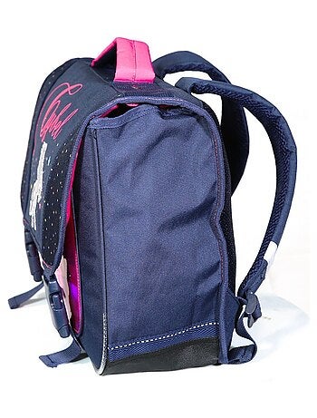 Cartable 38 cm Cybel Cheval / Licorne Marine et Rose Bagtrotter