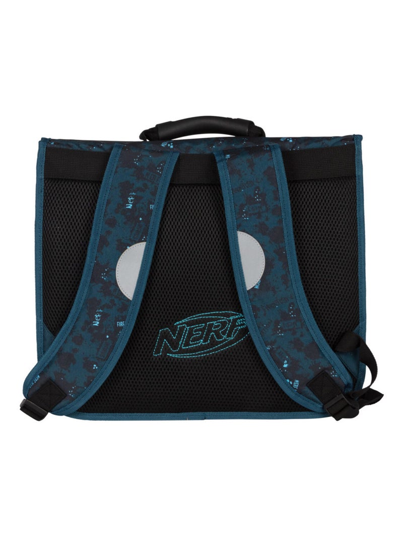 Cartable 38 cm garçon NERF Splash Noir - Kiabi