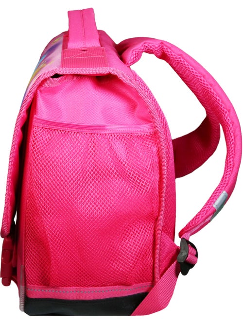 Cartable 38 cm Les Trolls Rose - Kiabi