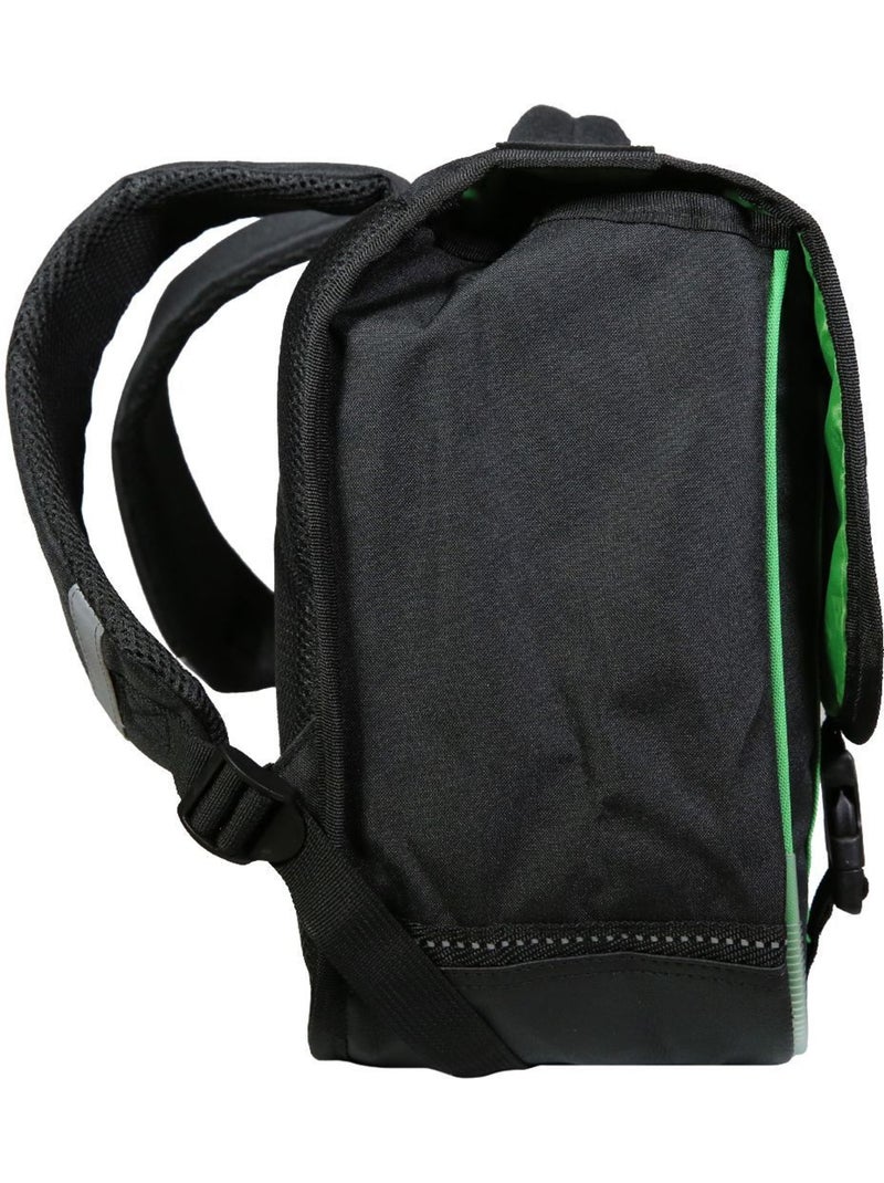 Cartable 38 cm Minecraft Jeu Vidéo Noir Bagtrotter Noir - Kiabi