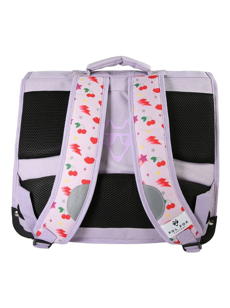 Cartable 38 cm POL FOX GOOD VIBES Multicolore - Kiabi