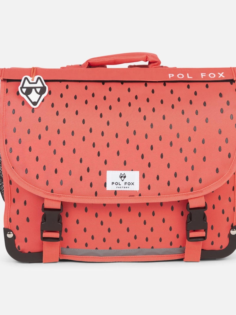 CARTABLE 38 CM POL FOX TUTTI FRUTTI Rose saumon - Kiabi
