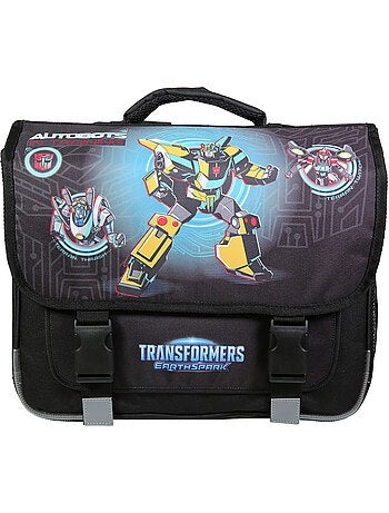 Cartable 38 cm Transformers Noir