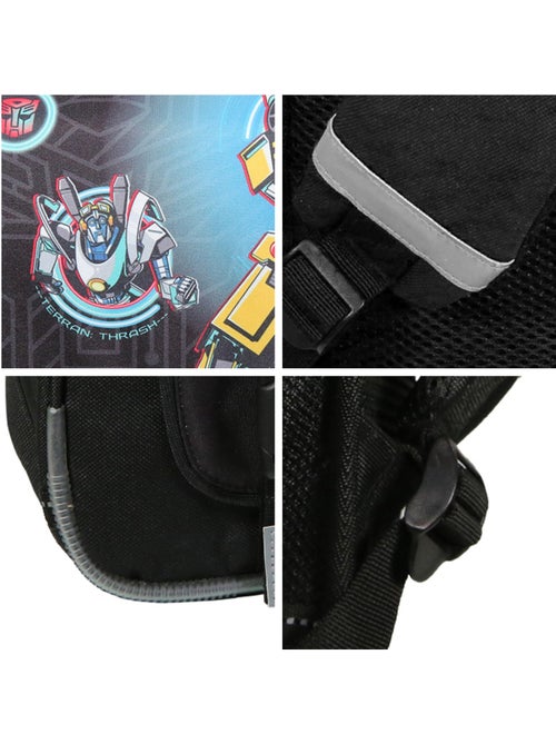 Cartable 38 cm Transformers Noir - Kiabi