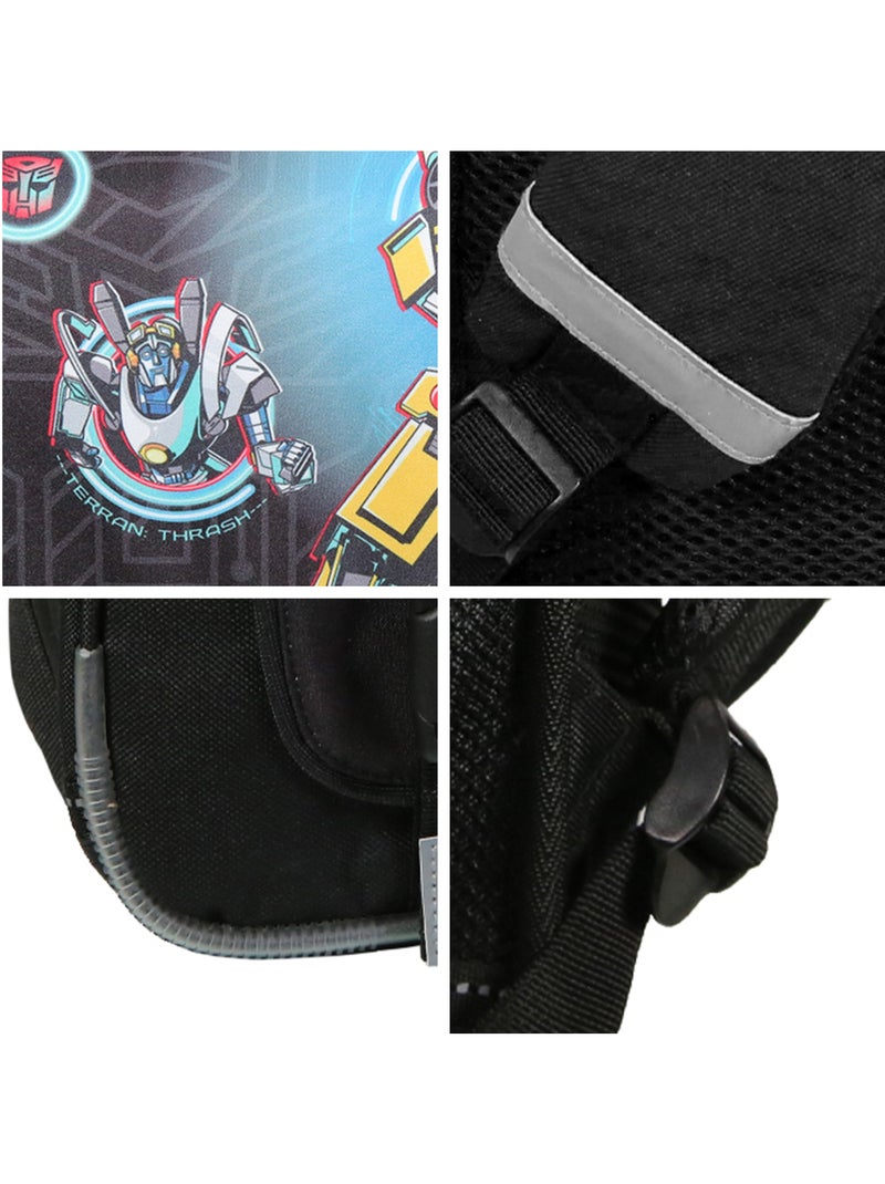 Cartable 38 cm Transformers Noir Noir - Kiabi