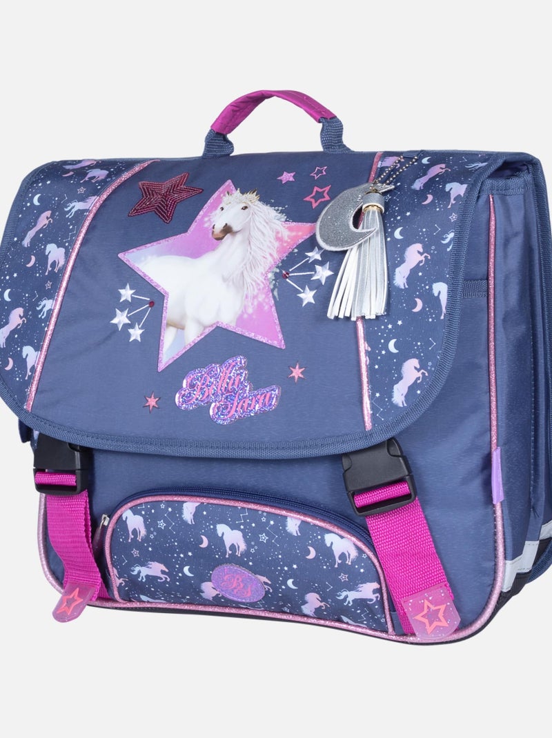 CARTABLE 38CM BELLA SARA COSMIC Bleu gris - Kiabi
