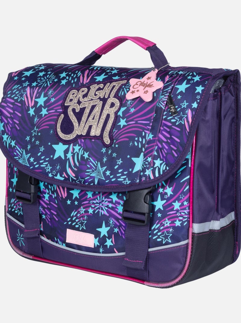 CARTABLE 38CM ETTAVEE BRIGHT Violet - Kiabi