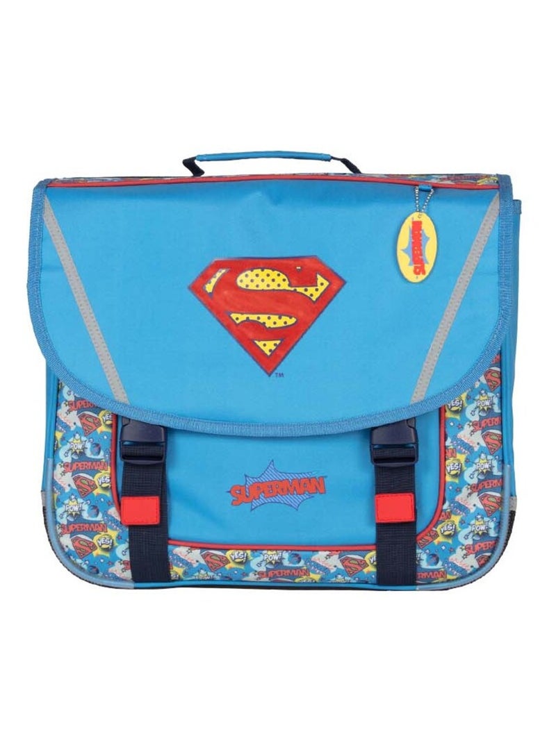 Cartable 38cm garçon DC COMICS Superman Bleu - Kiabi