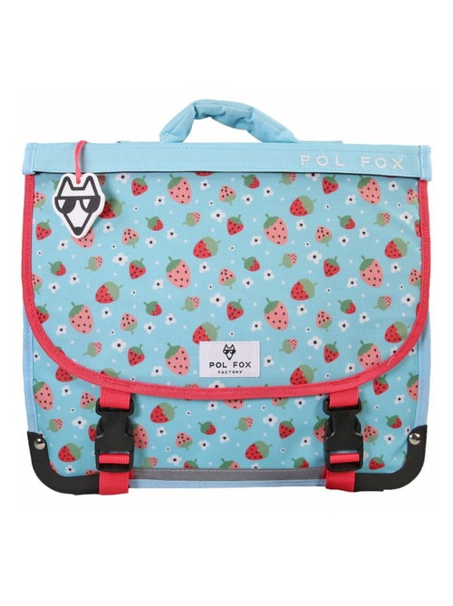 Cartable 38cm POL FOX STRAWBERRY - Kiabi