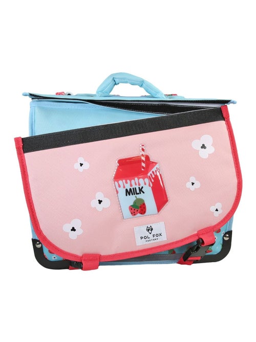 Cartable 38cm POL FOX STRAWBERRY - Kiabi