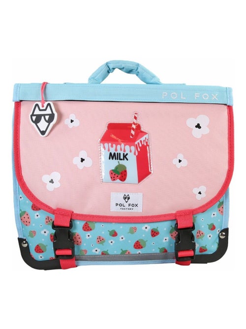 Cartable 38cm POL FOX STRAWBERRY - Kiabi