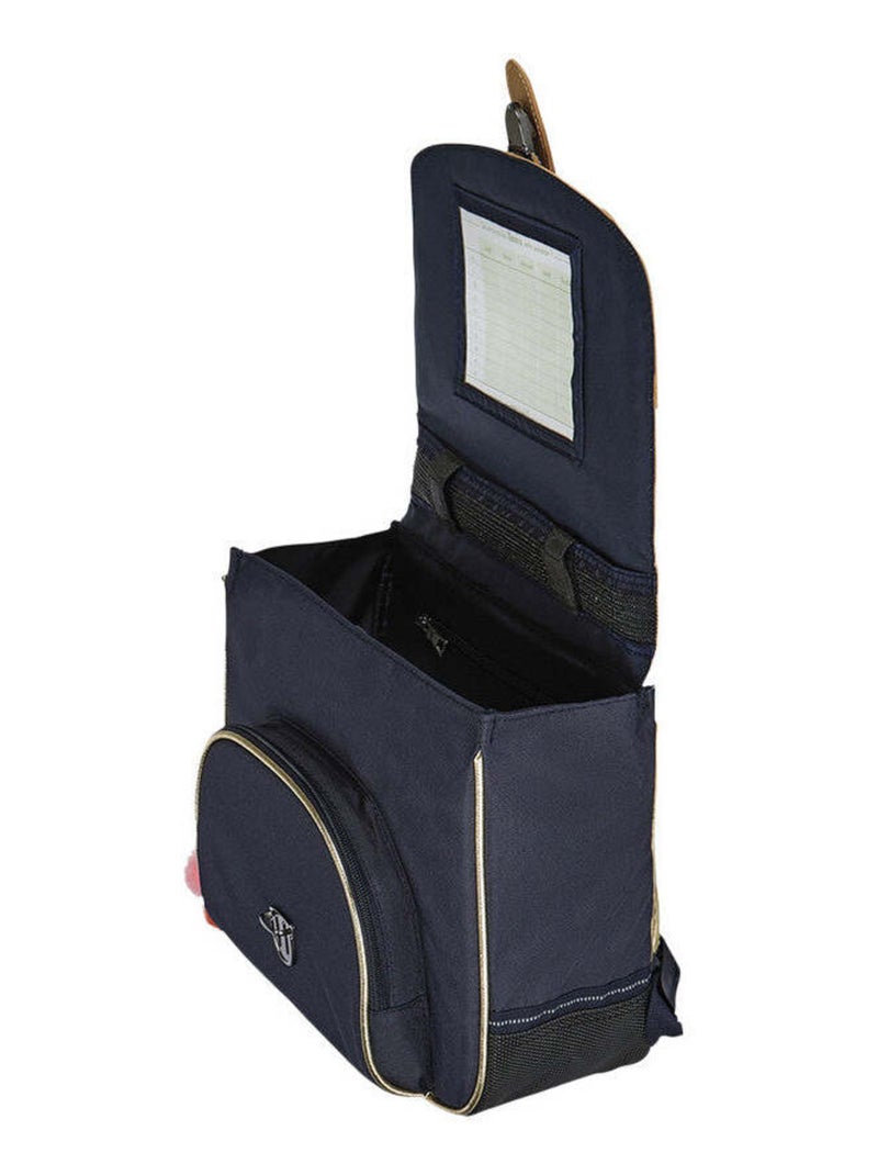 Cartable 38cm Tann's les Fantaisies Antonia Bleu - Kiabi