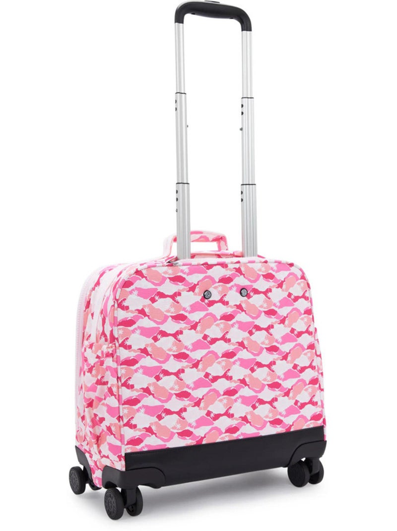 Cartable 4 Roues Kipling New Storia Pink Palm 41 CM - avec compartiment PC 13'' Rose - Kiabi