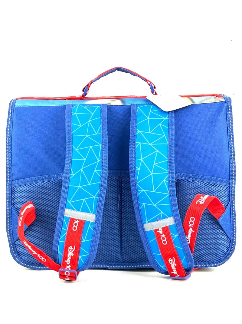 Cartable 41 cm Spiderman Bleu - Kiabi