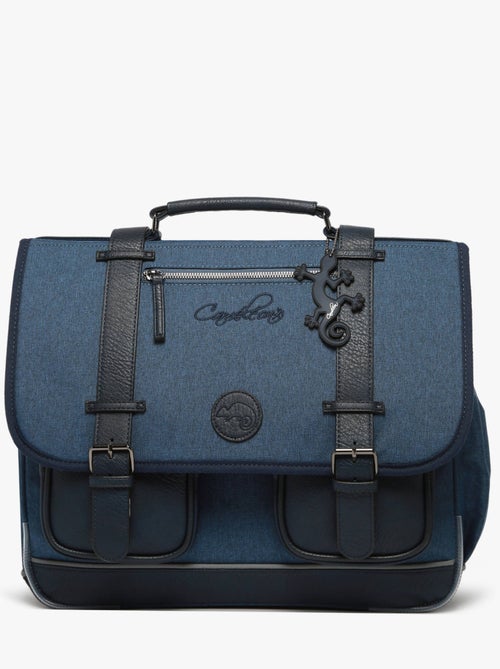 Cartable 41cm Caméléon Vintage Color avec 3 compartiments - CM1/CM2 - Kiabi