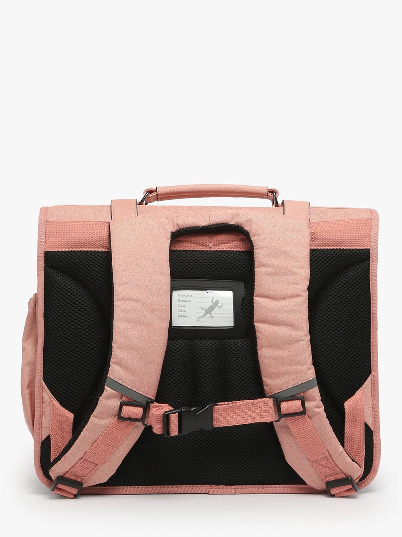 Cartable 41cm Caméléon Vintage Color avec 3 compartiments - CM1/CM2 Rose parme - Kiabi