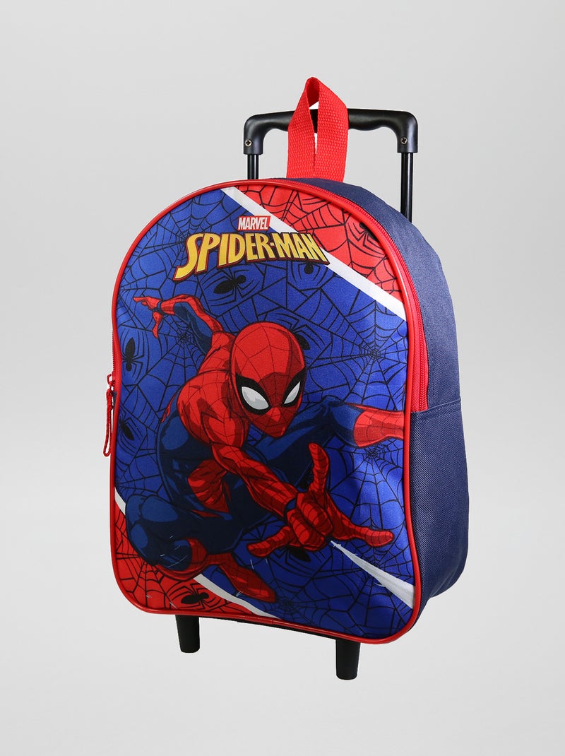 Cartable à roulette 'Spider-Man' bleu - Kiabi