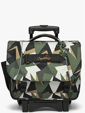 Cartable À Roulettes 2 Compartiments Futur Cameleon Polyester Recycle