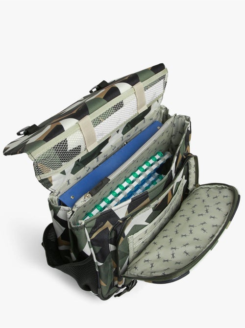 Cartable À Roulettes 2 Compartiments Futur Cameleon Polyester Recycle - Kiabi Cartable À Roulettes 2 Compartiments Futur Cameleon Polyester Recycle - Kiabi