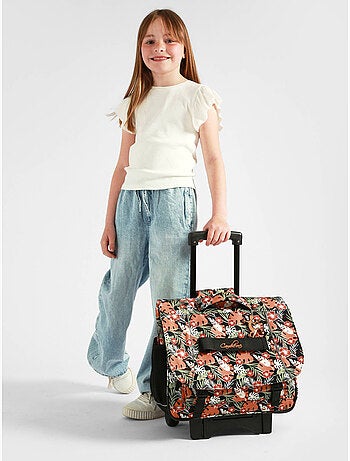 Cartable À Roulettes 3 Compartiments Futur Cameleon Polyester Recycle