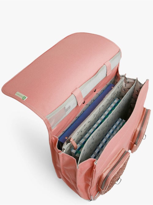 Cartable À Roulettes 3 Compartiments Vintage Fantasy Cameleon - Kiabi