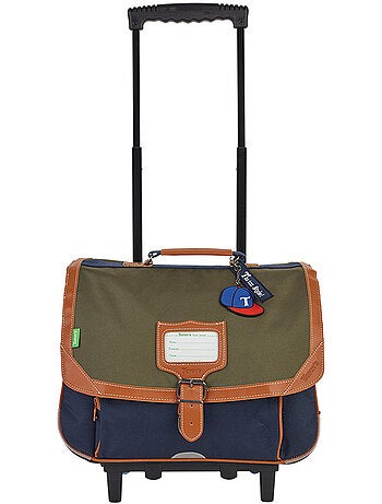 Cartable à roulettes 38 cm Axel bicolore – Tann’s