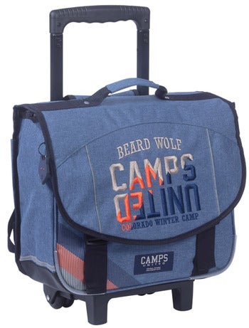 Cartable A Roulettes 38 Cm Camps Beard Wolf