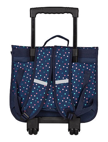 Cartable à roulettes 38 cm fille KIP Girl You Rock