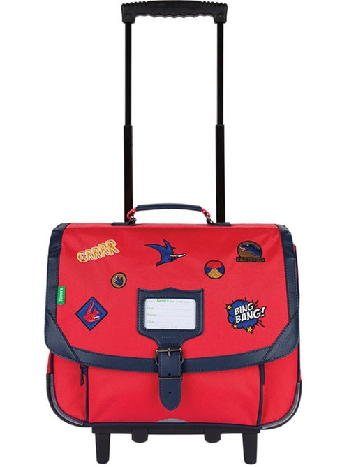 Cartable à roulettes 38 cm Les fantaisies Mae - Tann's - Kiabi