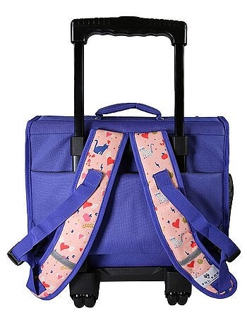Cartable à roulettes 38 cm POL FOX DREAM