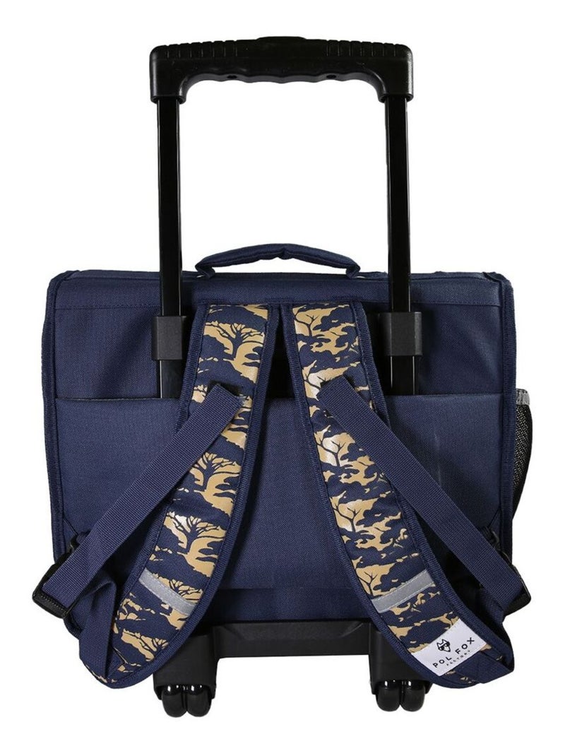 Cartable à roulettes 38 cm POL FOX LION Multicolore - Kiabi