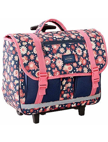 Cartable à roulettes 38 cm pour filles avec bandes réfléchissantes – Rip Curl