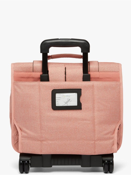 Cartable à roulettes 38cm Caméléon Vintage avec 2 compartiments - CP/CE1/CE2 - Kiabi