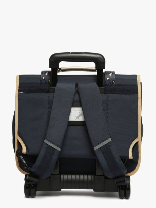 Cartable à roulettes 38cm Caméléon Vintage Fantasy avec 2 compartiments - CP/CE1/CE2 - Kiabi