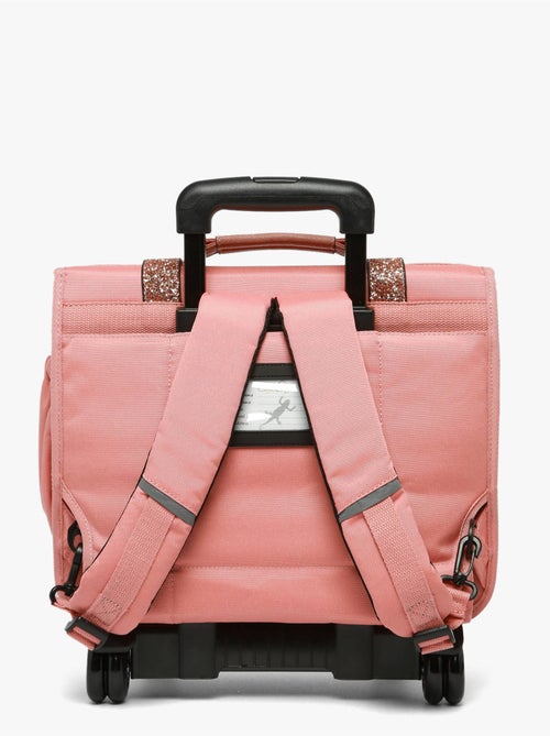 Cartable à roulettes 38cm Caméléon Vintage Fantasy avec 2 compartiments - CP/CE1/CE2 - Kiabi