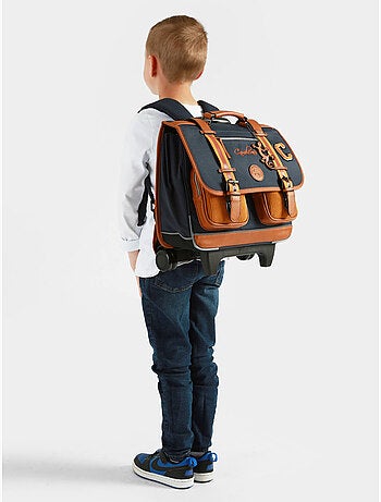 Cartable à roulettes 38cm Caméléon Vintage Urban avec 2 compartiments - CP/CE1/CE2